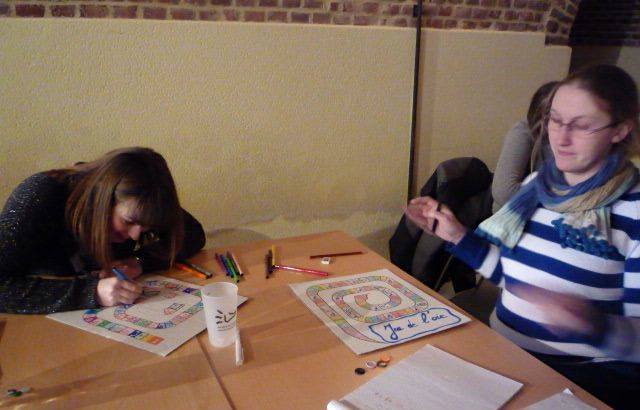 Jeux crée mon jeu de l'oie / Atelier loisirs créatifs mardi 24 février 2026